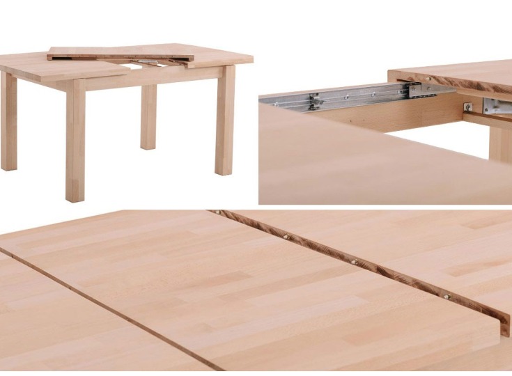 Раскладные и раздвижные деревянные столы