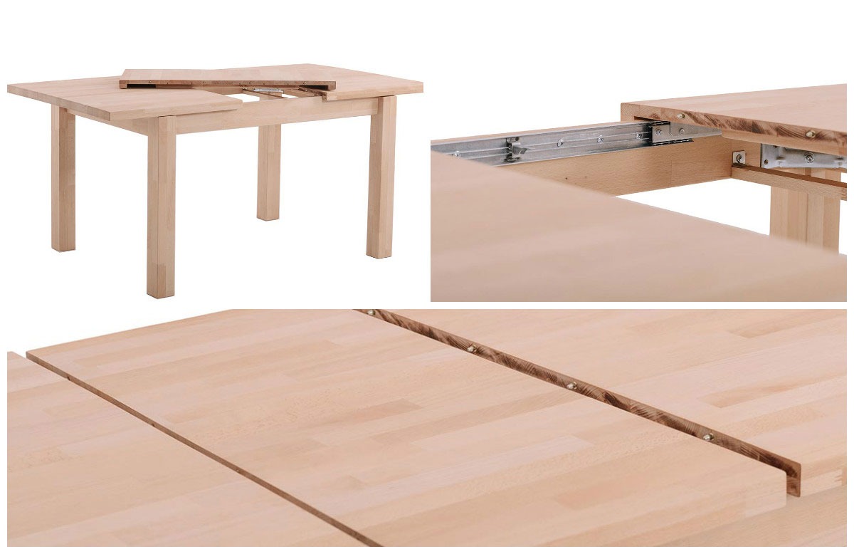 Раскладные и раздвижные деревянные столы